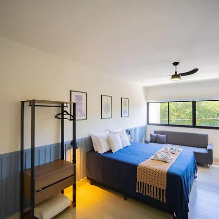 Loft Aguas Da Mantiqueira- Ar- Condicionado E Proximo Ao Centro Apartment Águas de Lindoia Exterior photo