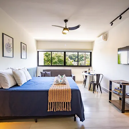 Loft Aguas Da Mantiqueira- Ar- Condicionado E Proximo Ao Centro Apartment Águas de Lindoia Exterior photo
